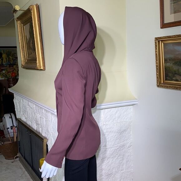 Gianfranco Laura Double Breasted Hooded Blazer - Picture 8 of 16